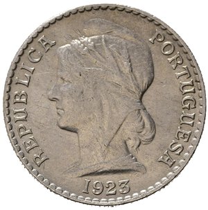 obverse: PORTOGALLO. 50 Centavos 1923. Ni. KM65. SPL