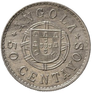reverse: PORTOGALLO. 50 Centavos 1923. Ni. KM65. SPL