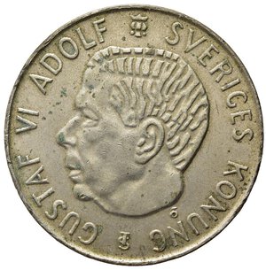 obverse: SVEZIA. 5 Kroner 1954. Ag. BB