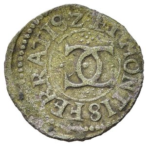 obverse: MANTOVA. Vincenzo I Gonzaga (1587-1612). Quattrino con motto SIC e due C intrecciate. Mi (0,67 g). MIR 313. qBB