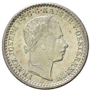 obverse: MILANO. Lombardo Veneto. Francesco Giuseppe I d Asburgo (1848-1866). 10 soldi austriaci 1859 (scheide munze). MIR 546. Rara. SPL+
