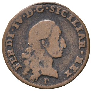 obverse: NAPOLI. Ferdinando IV di Borbone (1759-1816). Reali Presidi della Toscana. Orbetello. 2 quattrini 1782 sigle C C. Gig. 4. Raro. qBB