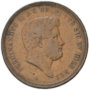 NAPOLI. Ferdinando II di Borbone (1830-1859). 10 Tornesi 1844. Gig. 199; Magliocca 685. RRR. MB