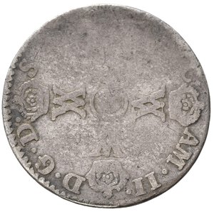 reverse: SAVOIA. Vittorio Amedeo II (1675-1720). 15 soldi 1694. Mi (4,79 g). MIR 866/c. BBMB