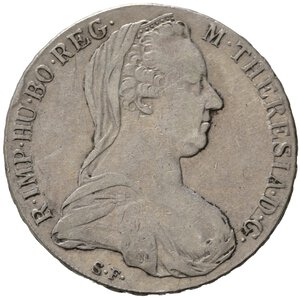 obverse: AUSTRIA. Maria Teresa (1740-1780). Tallero. Ag (27,89 g). qBB