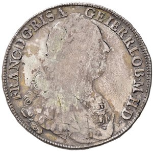 obverse: AUSTRIA. Francesco I. Tallero 1752 KB. Ag (27,60 g). KM2038. MB/BB