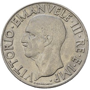 reverse: Regno d Italia. Vittorio Emanuele III (1900-1943). 1 lira 1939 XVIII. Antimagnetica. qSPL