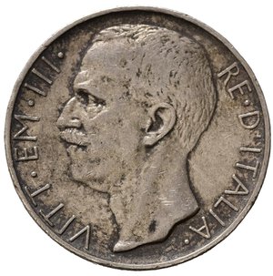 obverse: Regno d Italia. Vittorio Emanuele III (1900-1943). 10 lire 1929 **due rosette 