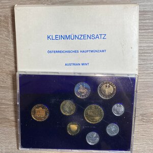 obverse: AUSTRIA. Serie divisionale 1981 set coins. Proof