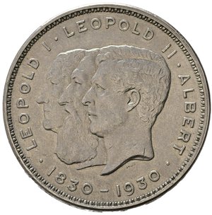 obverse: BELGIO. 10 Francs 1930. Km 100. Ni. BB