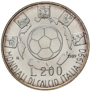 reverse: Repubblica Italiana. 200 Lire 1989 
