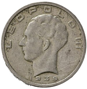 obverse: BELGIO. 50 Francs 1939. Ag. BB
