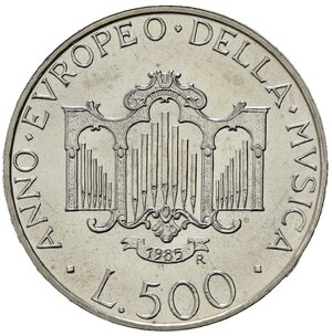 reverse: Repubblica Italiana. 500 Lire 1985 