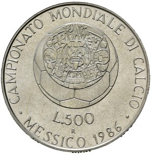 reverse: Repubblica Italiana. 500 Lire 1986 