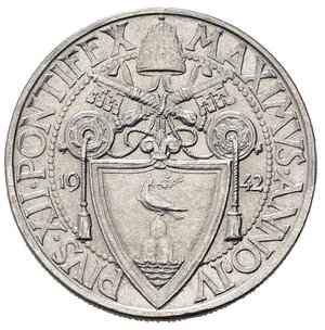 reverse: VATICANO. Pio XII. 20 centesimi 1942. FDC