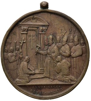 reverse: Medaglie Papali. Leone XIII (1878-1903). Medaglia Giubileo 1900 