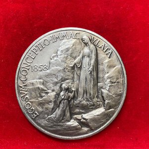 reverse: Medaglie papali. Pio XII (1939-1958). Medaglia 1958. Metallo argentato (71,14 g - 60,1 mm). Opus Mistruzzi. Rara. SPL