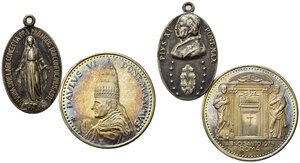obverse: Medaglie Papali. Lotto di 2 medaglie, Paolo VI e Pio XI. SPL