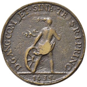 reverse: PERSONAGGI. Paolo Giordano II Orsini (1591-1656) Duca di Bracciano e Principe consorte di Piombino. Medaglia 1635 AE (18,60 g - 31,8 mm). Fusione postuma(?). BB