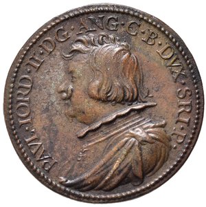 obverse: PERSONAGGI. Paolo Giordano II Orsini (1591-1656) Duca di Bracciano e Principe consorte di Piombino. Medaglia AE (9,36 g - 27,47 mm). SPL