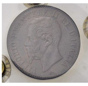 obverse: Italia. Regno D Italia.Vittorio Emanuele II (1861-1878). 2 Cent. 1861. M CU. C/Liscio Montenegro 253 BB 