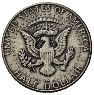 reverse: Stati Uniti. Kennedy, AR Mezzo Dollaro 1964 (30,4mm, 12,67gr) qSPL