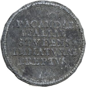 reverse: Benedetto XI (1303-1304), Nicolò Boccasini. Medaglia di restituzione, dalla serie di Ferdinand de St Urbain (fine XVII sec.)