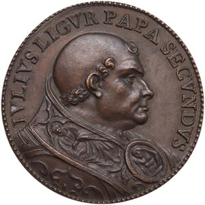 obverse: Giulio II (1503-1513), Giuliano della Rovere.. Medaglia