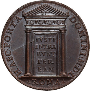 reverse: Giulio III (1550-1555), Giovanni Maria de  Ciocchi del Monte.. Medaglia 1550