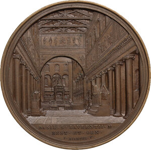 reverse: Pio IX  (1846-1878), Giovanni Mastai Ferretti. Medaglia annuale, A. XXVIII