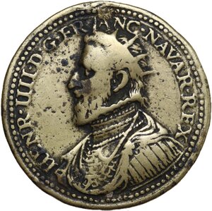 obverse: Enrico IV Re di Francia (1589-1610). Medaglia (1603)