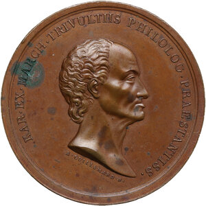 obverse: Carlo Trivulzio (1715-1789). Medaglia 1789