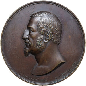 obverse: Neri Corsini (1771-1845). Medaglia 1859 per la morte a Londra
