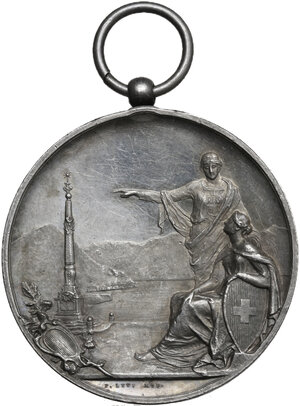obverse: Medaglia 1898 per il I centenario dell Indipendenza