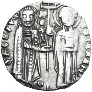 obverse: Serbia.  Stefan Uros II Milutin (1282-1321). . Grosh