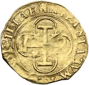 reverse: Spain.  Juana Y Carlos (1504-1555). Escudo, Castille & Leon, Sevilla mint