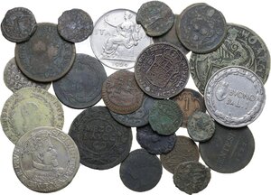 obverse: Residuo di collezione comprendente ventisei (26) monete di vari metalli, epoche e zecche