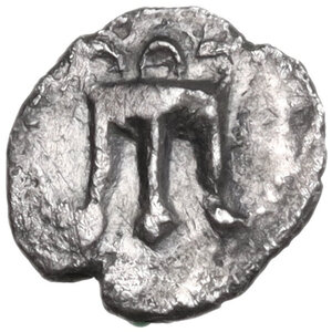 obverse: Bruttium, Kroton. AR Triobol, c. 525-425 BC