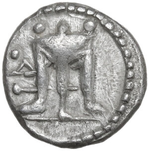 obverse: Bruttium, Kroton. Diobol, c. 525-425 BC