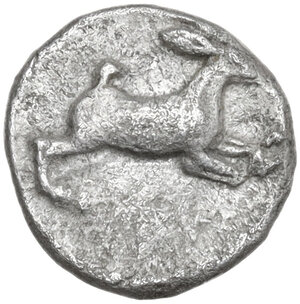 reverse: Bruttium, Kroton. Diobol, c. 525-425 BC