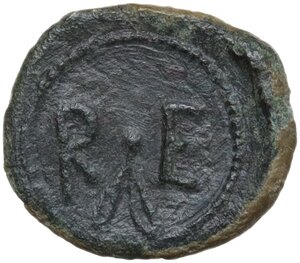 reverse: Bruttium, Rhegion. AE Onkia, c. 450-425 BC