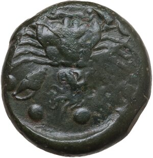 reverse: Akragas. AE Hemilitron, c. 425-410 BC
