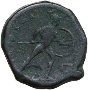 reverse: Messana.  The Mamertinoi.. AE Pentonkion, c. 211-208 BC