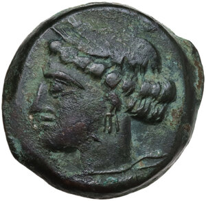 obverse: AE 22 mm. c. 300-264 BC. Uncertain mint