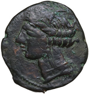 obverse: AE 19 mm, c. 300-264 BC