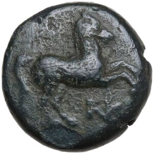 obverse: Thrace, Maroneia. AE 14 mm, c. 4th century BC