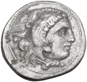 obverse: Kings of Macedon.  Philip III Arrhidaios (323-317 BC).. AR Drachm. Sardes mint. Struck under Menander, c. 323/2 BC