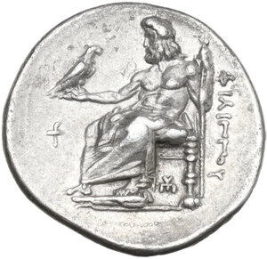 reverse: Kings of Macedon.  Philip III Arrhidaios (323-317 BC).. AR Drachm. Sardes mint. Struck under Menander, c. 323/2 BC
