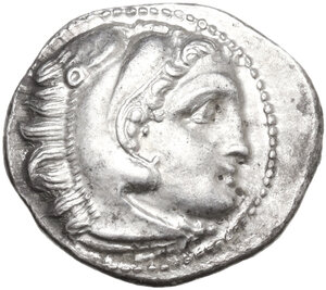 obverse: Kings of Macedon.  Philip III Arrhidaios (323-317 BC).. AR Drachm, Kolophon mint, c. 322-319 BC