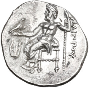 reverse: Kings of Macedon.  Philip III Arrhidaios (323-317 BC).. AR Drachm, Kolophon mint, c. 322-319 BC